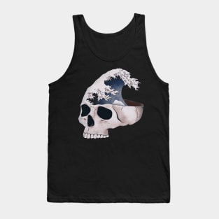 Wave Skull Tank Top